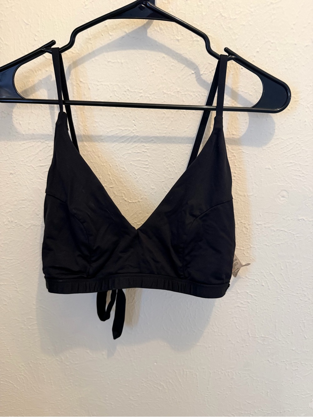 Gymshark Black Triangle Bikini Top
